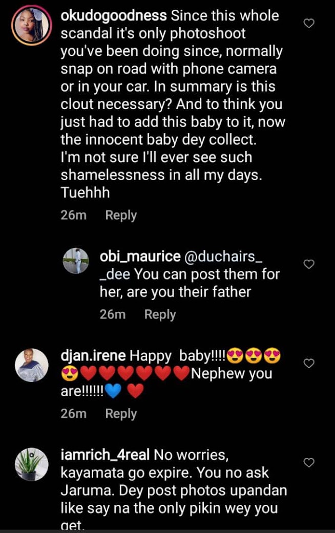 The way he marry you is the way he will marry another person- Social media users slams Yul edochie second wife for showing off her son on social media (Video)