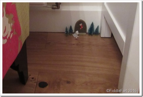 Christmas Fairy door. Christmas Fairy door.