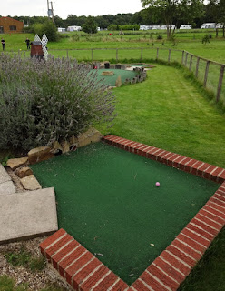 Crazy Golf course at York Golf Range