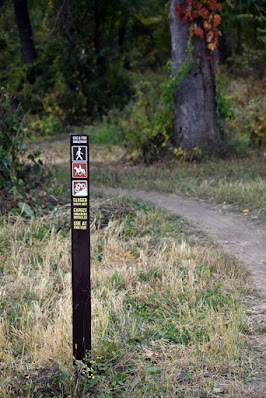 Trail sign