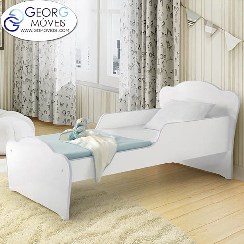 Mini Cama Juvenil Branco