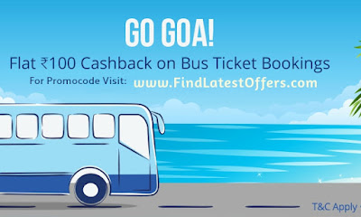 Go Goa Paytm Bus offer promocde banner