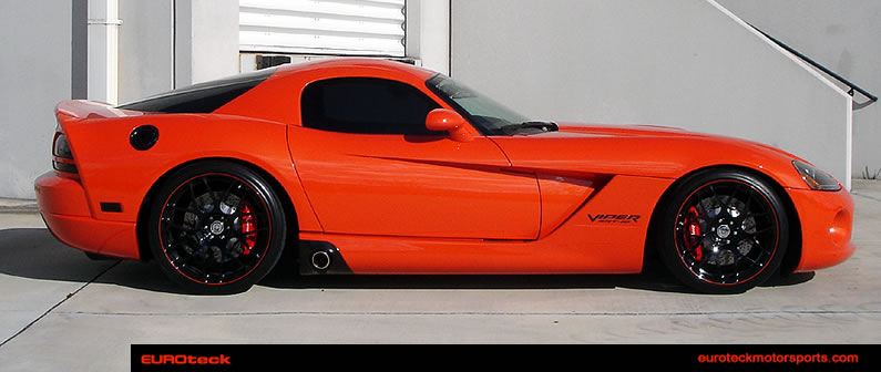 Striking Orange 2008 Dodge Viper SRT10