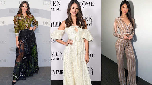 Eiza González e suas roupas que fazem sucesso