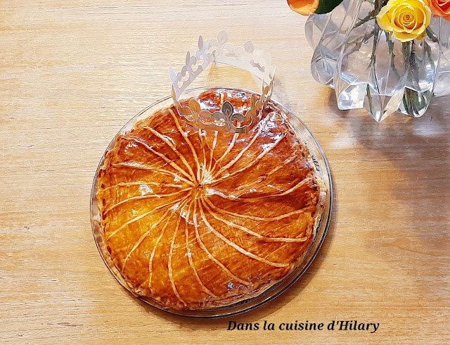 Galette des rois au chocolat et à l'orange