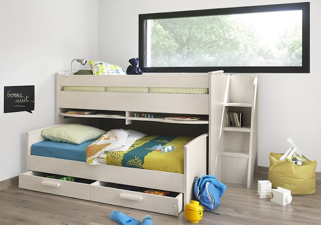 Aspen Midsleeper Sliding Bunk Bed