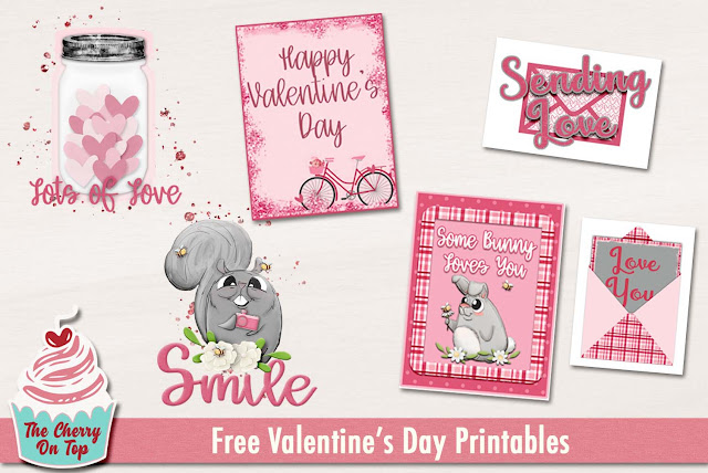 adorable free valentines day printables