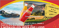 Logo Concorso ''Vinci con Crodino Twist'' e vinci weekend di lusso e biglietti cinema