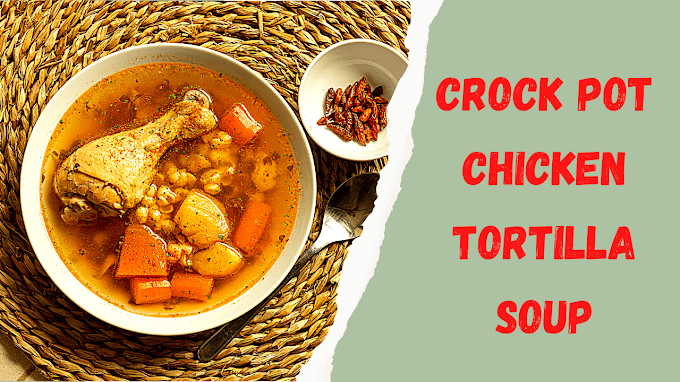 Crock Pot Chicken Tortilla Soup- A delicious and easy recipe!