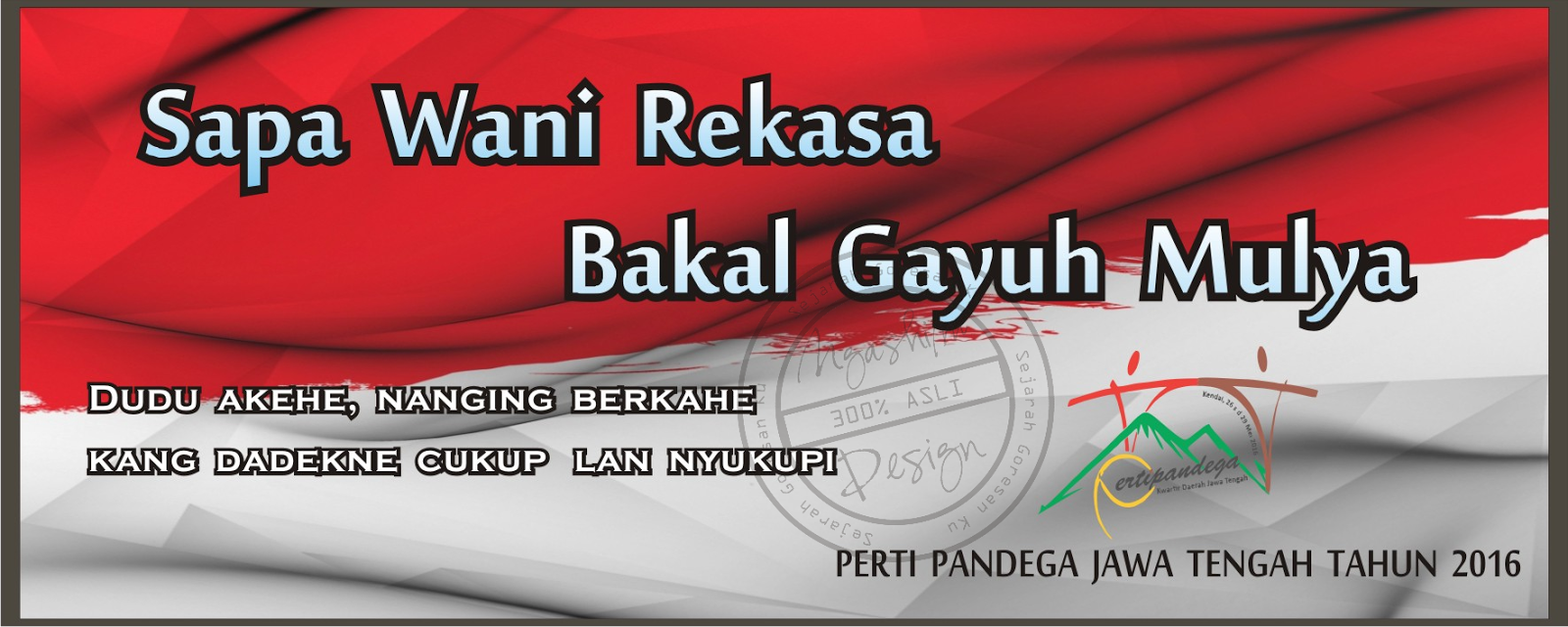 Banner Pramuka Perkemahan Bakti Pandega 2016