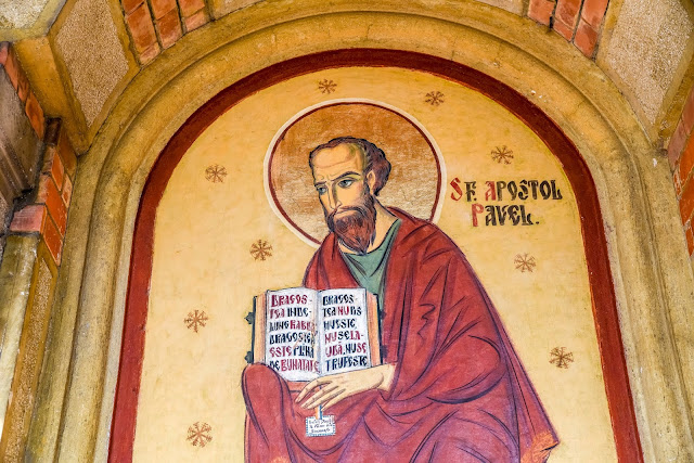 Stained-Glass of the Apostle Paul