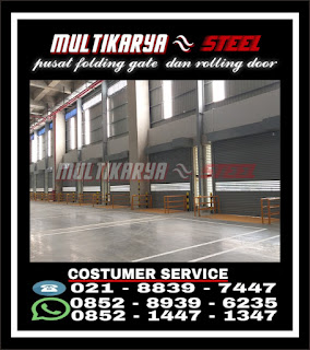 Situs CV.Multikaryasteel Pusat Daftar harga murah jual beli per meter persegi m2 Pintu Rolling Door Industri mesin motor elektrik Otomatis remote control dan manual chain block takel harga rolling door one sheet dan rolling door slat harga murah untuk wilayah Tambun tambun utara tambun selatan Cibitung Bekasi Cikarang tangerang jakarta bogor bandung depok serpong dan wilayah jawa barat lainnya