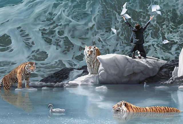 Joel Rea surreal oil painting