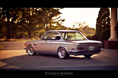 BMW E9 Rebaixada + Rodas BBS