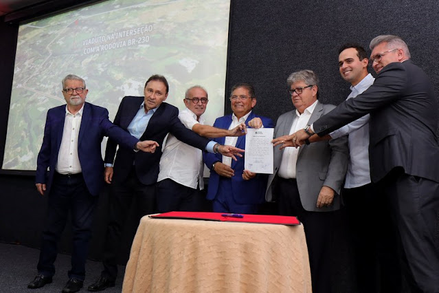 João Azevêdo autoriza obras do arco metropolitano da Grande João Pessoa
