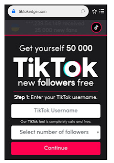 Tiktokedge.com | Really tiktokedge. com Get free tiktok followers