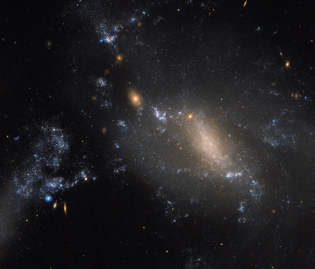 Interacting Galaxies NGC 3447