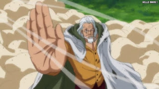 ワンピースアニメ 516話 ルスカイナ 修行 レイリー 武装色の覇気 | ONE PIECE Episode 516