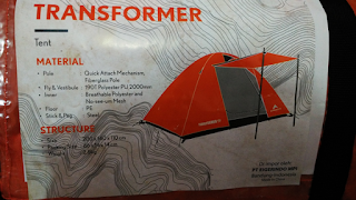 Tenda Murah Buat pendaki Pemula  Tenda Eiger Transformer