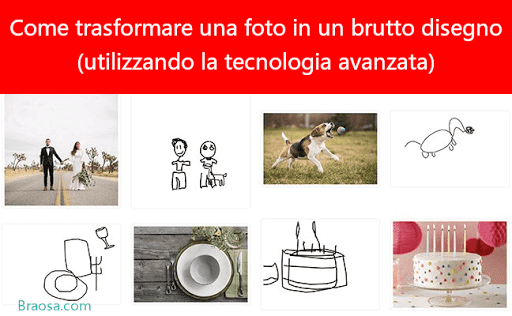 Come modificare una foto trasformandola in un pessimo disegno