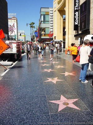 Hollywood Walk Fame Stars on Der Walk Of Fame Am Hollywood Blvd