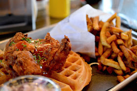 the dirty bird chicken and waffles toronto