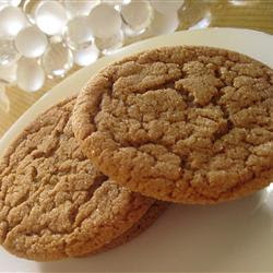 Big Soft Ginger Cookies