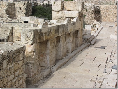 Shops Outside Western Wall