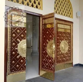 Kerajinan Replika Pintu Nabawi Tembaga Dan Kuningan