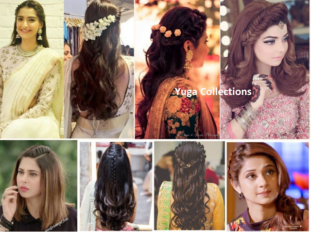 Mermaid Up-Do Hairstyles for Engagement or Reception