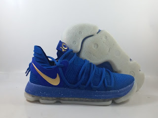 Nike KD 10 - Blue Gold 