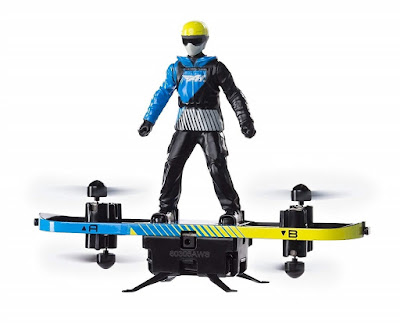 AirHogs Extreme Air Board Transformable Indoor Flight Stunt Board Paraglider RC Toy