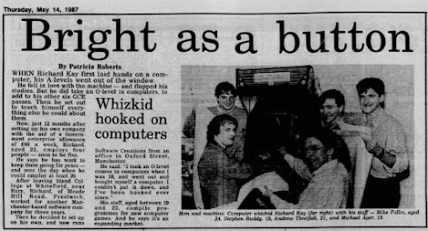 MANCHESTER EVENING NEWS, Thursday 14th May 1987