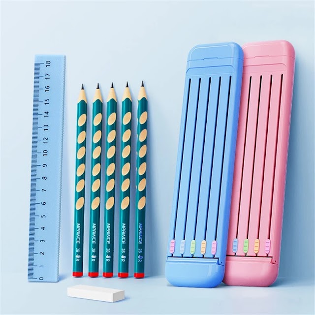Plastic Pencil Box School Stationery Set Buy on Amazon & Aliexpress