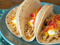 CROCK-POT CHICKEN RANCH TACOS