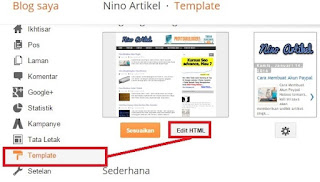 Contoh Cara Mengganti Warna Template Blog dengan Metode Elemen