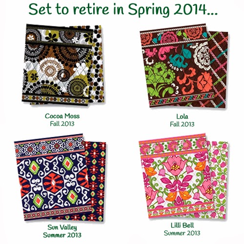 Vera Bradley Retired Patterns Off sale on verabradley.