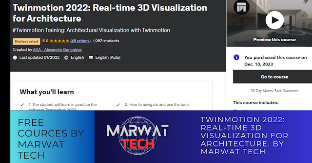 Twinmotion 2022: Real-time 3D Visualization for Architecture. BY MARWAT TECH