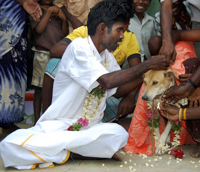 Selva Kumar and his 'wife'