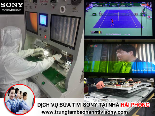 Dịch vụ sửa tivi Sony tại nhà Hải Phòng