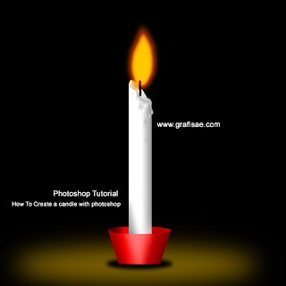 How To Create A Candle with Photoshop