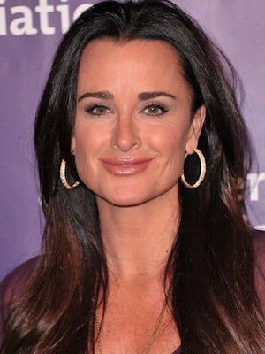 Kyle Richards Gold Hoop Earrings