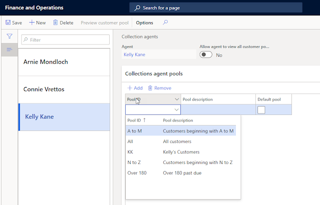 New Collection agent in D365 Finance