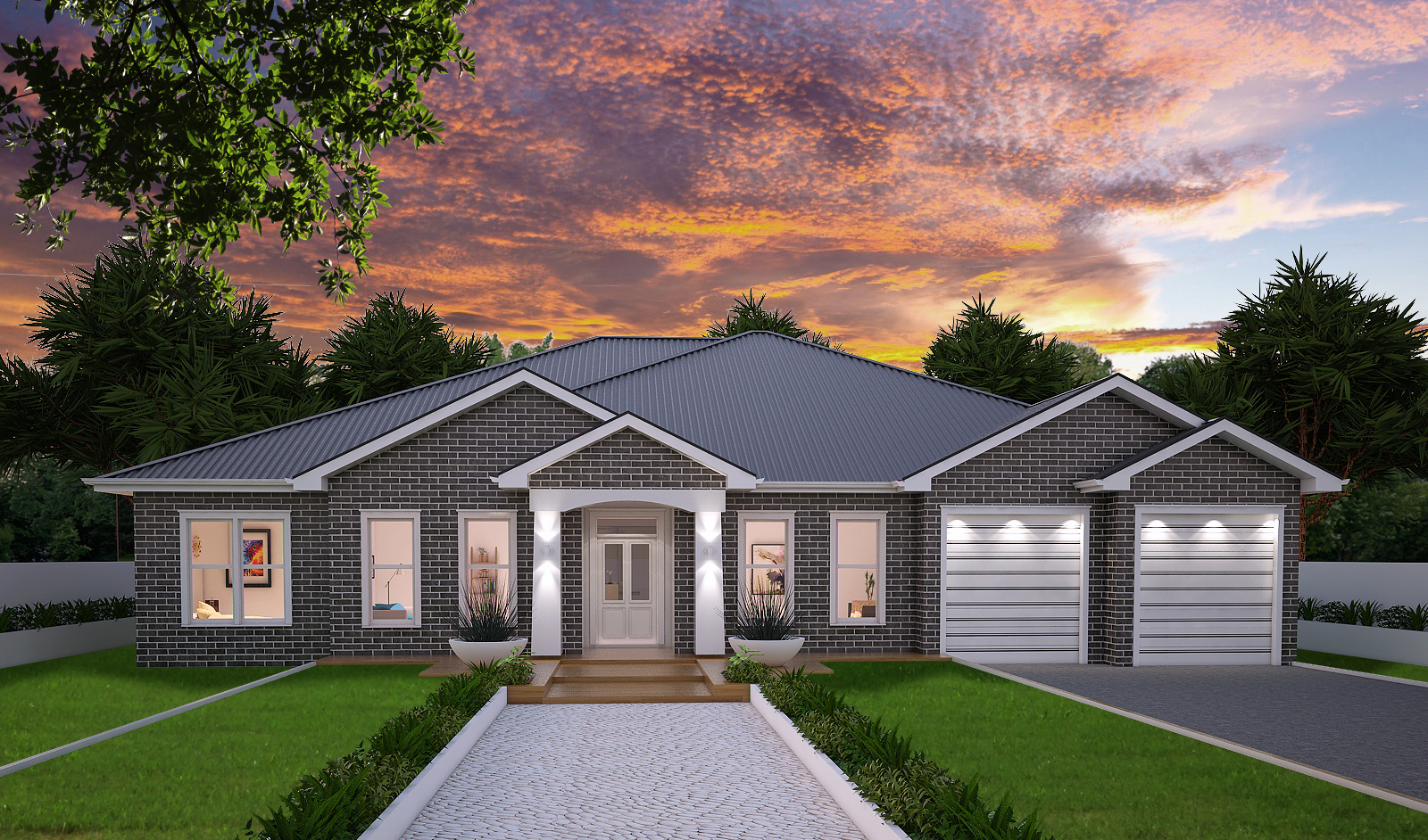 Free Sketchup scene House in Australia Vray Sketchup TUT