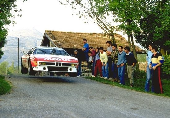  330bhp and mightiest of all Bernard Darniche's 430bhp BMW M1