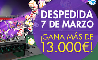 Bingo Sportium se despide a lo Grande 13.000€ 7 marzo