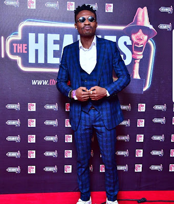 Photos of celebrities at the  2018 Headies awards