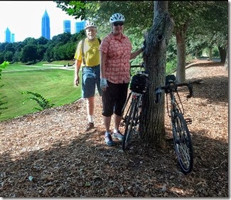 James & Joan Piedmont Park Oct 2013