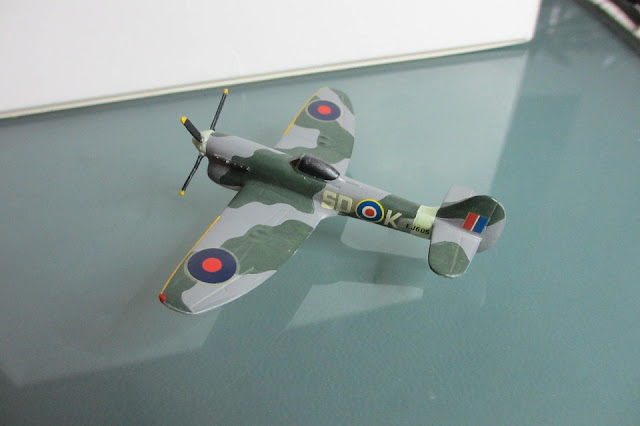 1/144 Hawker Tempest diecast metal aircraft miniature