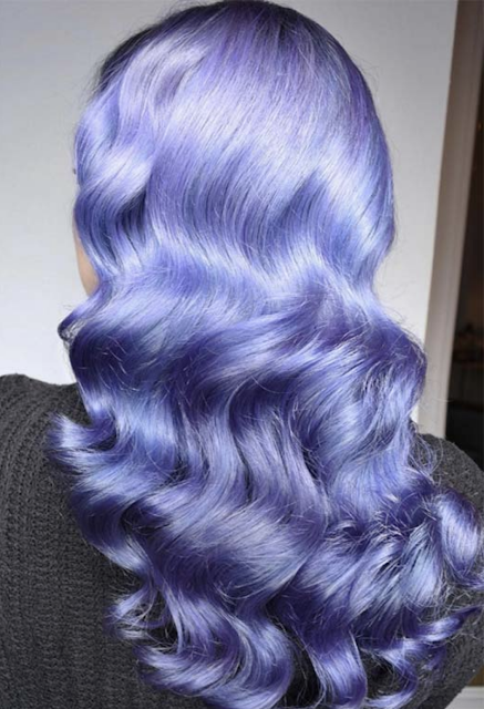 2019 hair color purple